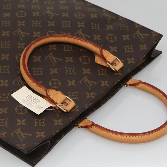 LOUIS VUITTON Monogram Sac Plat Hand Bag M51140 - Picture 6 of 16